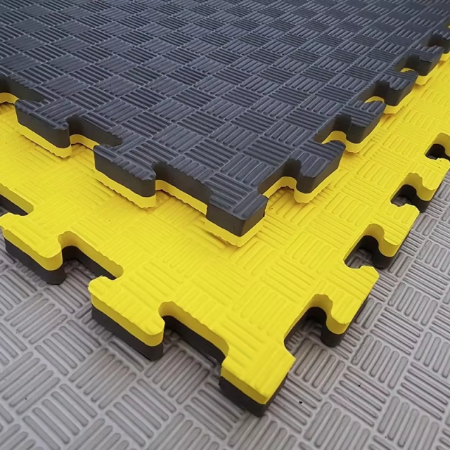 Interlocking EVA Gym Mats for Martial Arts and Fitness Training Durable Non-Slip Floor Mat