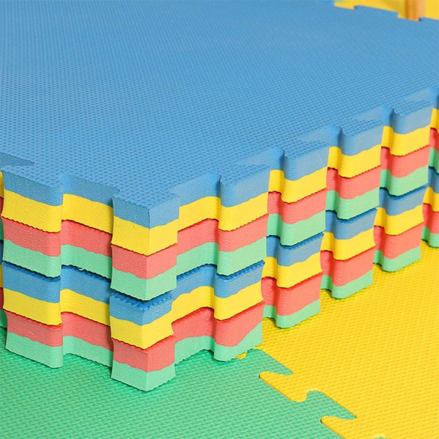 Durable EVA Puzzle Martial Arts Mat 60cm Thick Non-Slip Foam Floor Training Mat