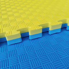 Interlocking EVA Martial Arts Floor Mat Durable Non-Slip Foam Training Mat for Home and Gym