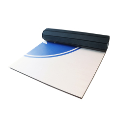 Roll Out Martial Arts Mat for BJJ MMA Grappling Home Gym Dojo Flooring PVC Leather XPE Foam Tatami Training Mat