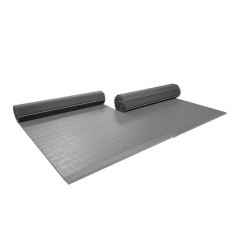 Roll Out MMA BJJ Mat for Home Gym Dojo Grappling Martial Arts Flooring PVC Leather XPE Foam Training Mat Roll