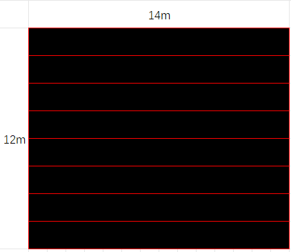 Dojo mat room layout diagram