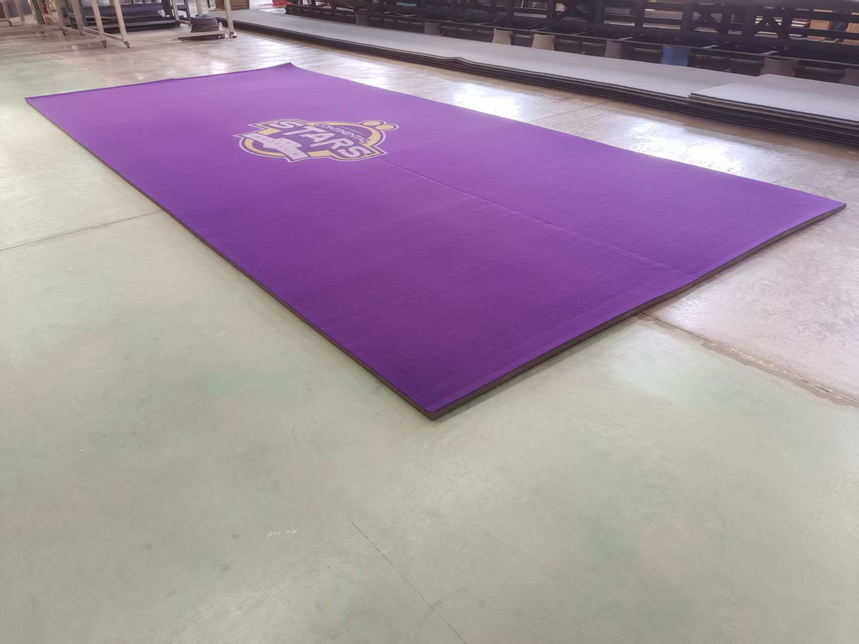 Carpet bonded foam sample