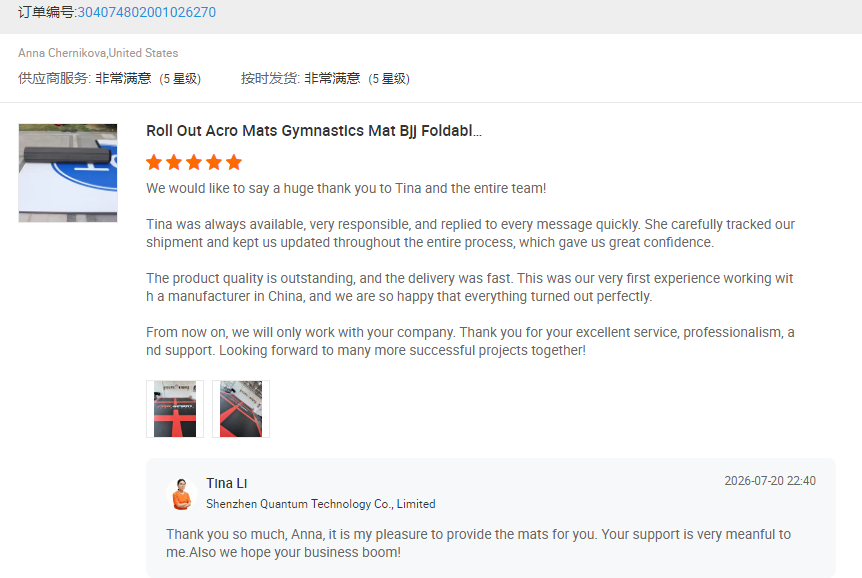 Customer review from ProSport MMA Academy