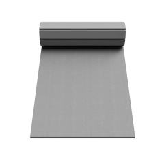 Grey Tatami Roll Out Mats for Combat Sports Training Centers