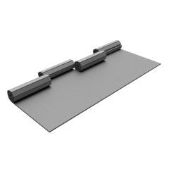 Light Grey Lichi Roll Out Mats for Wrestling and MMA Training