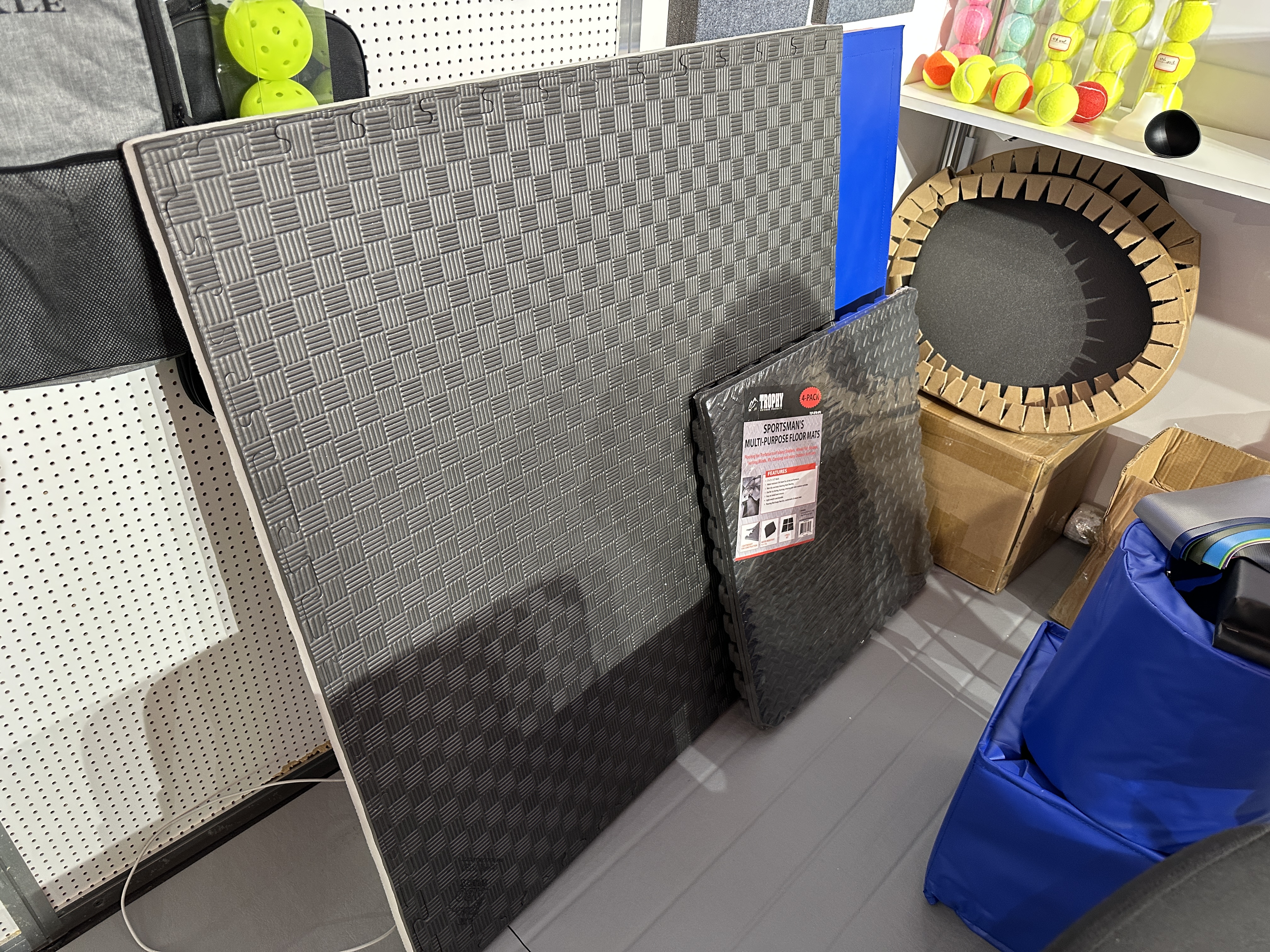 EVA puzzle mats for flexible training areas