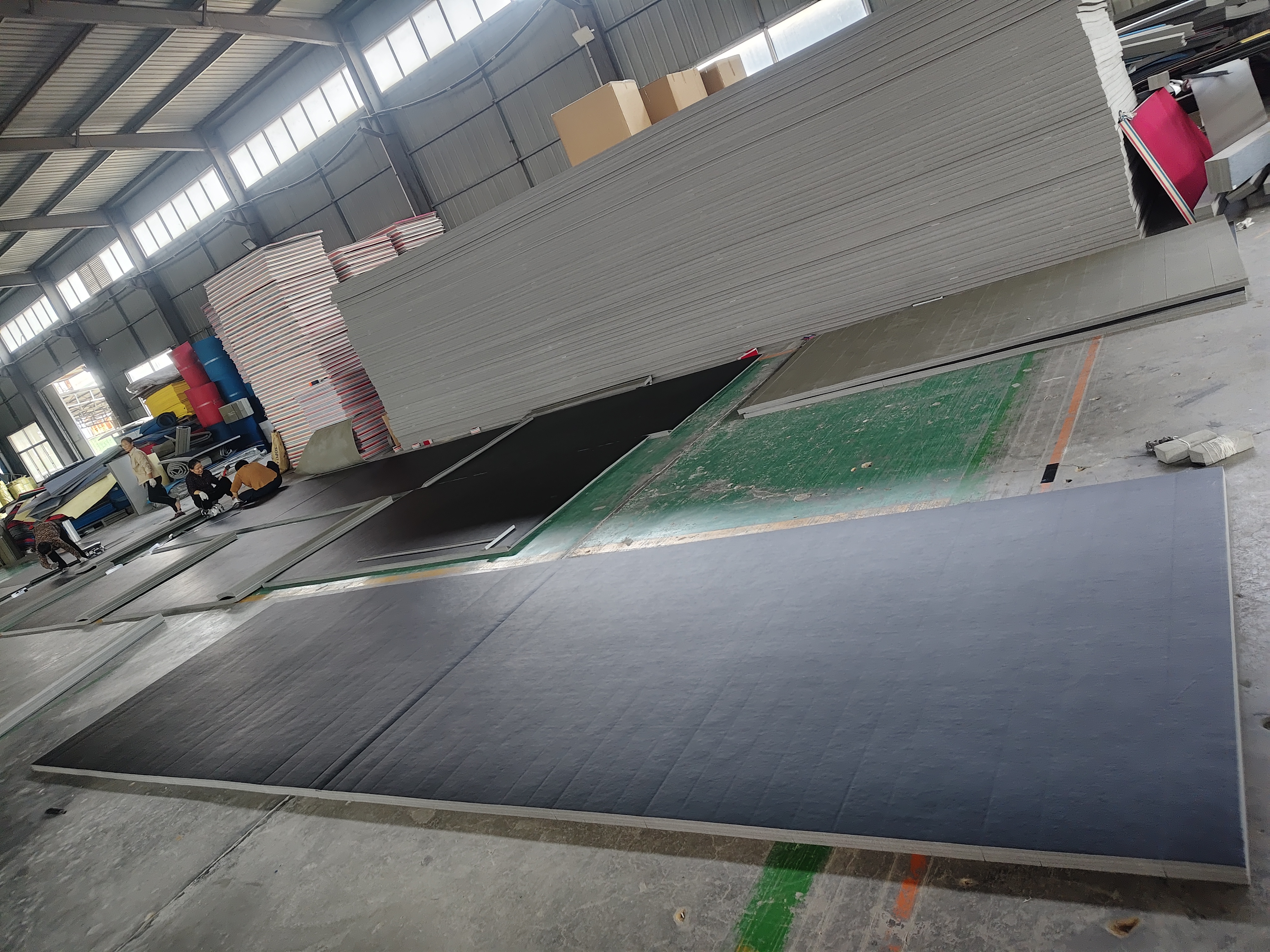 QT MAT martial arts flooring project