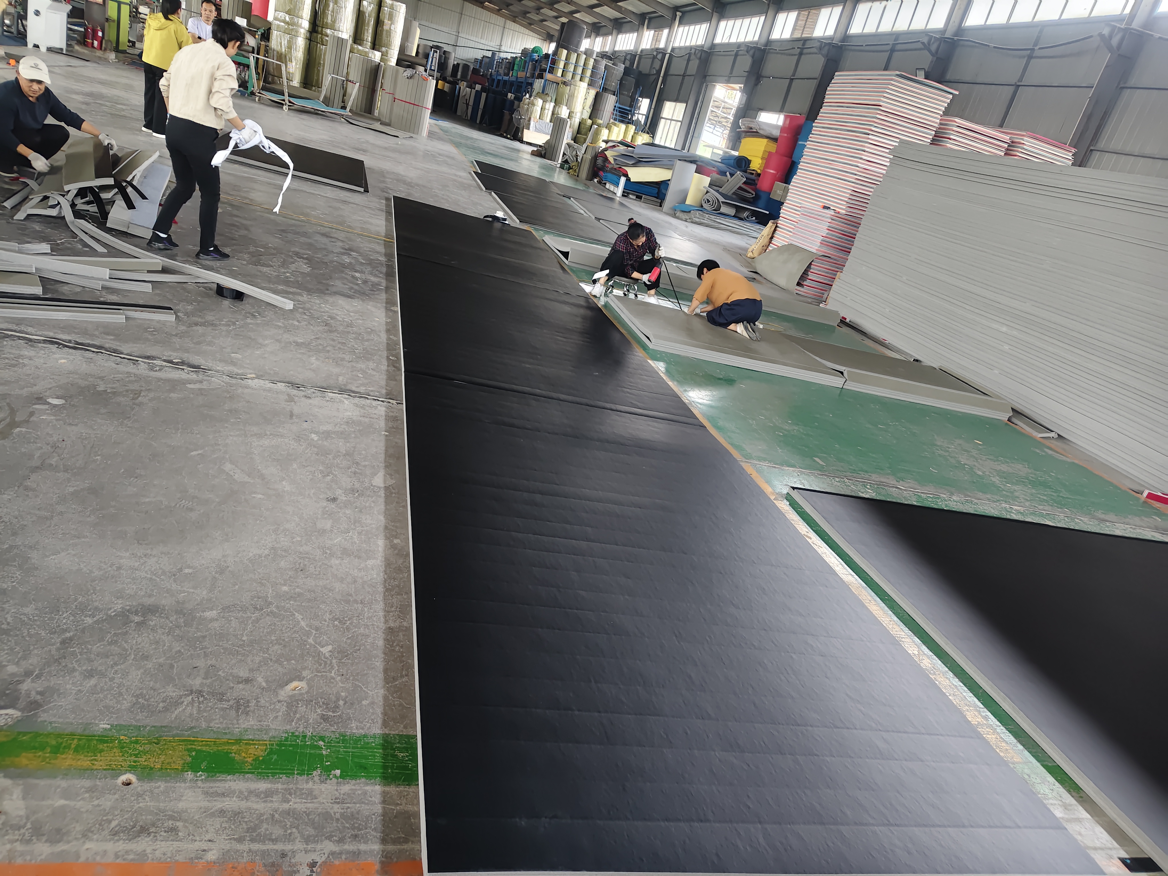 QT MAT training mat installation