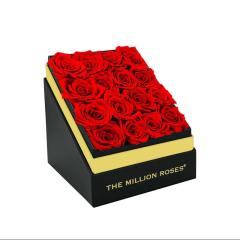 Custom size rectangle paper boxes for flower arrangements wholesale