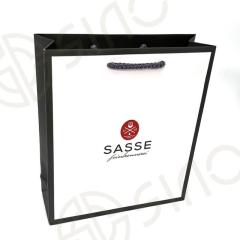 4 bottlbes matte paper bag with handle