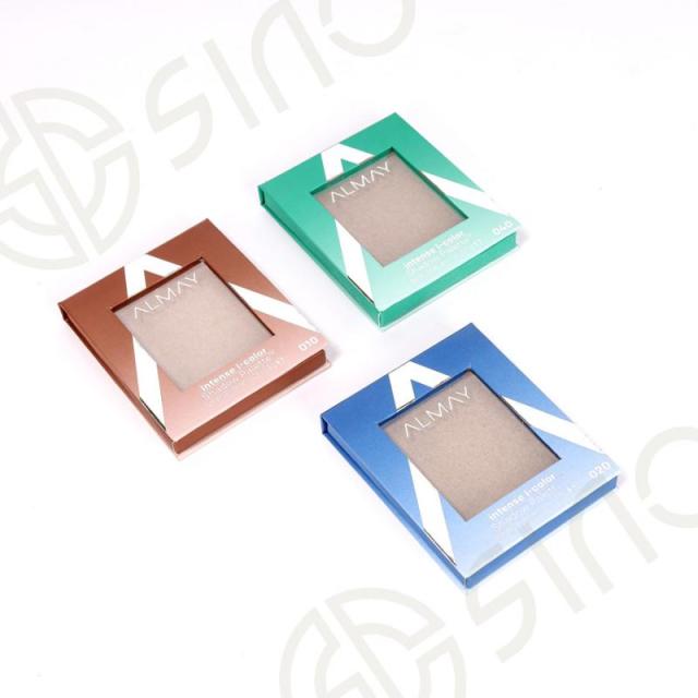 Eye shadow palette packing box