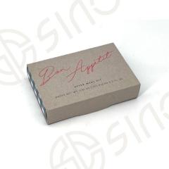 Oil blend packaging box