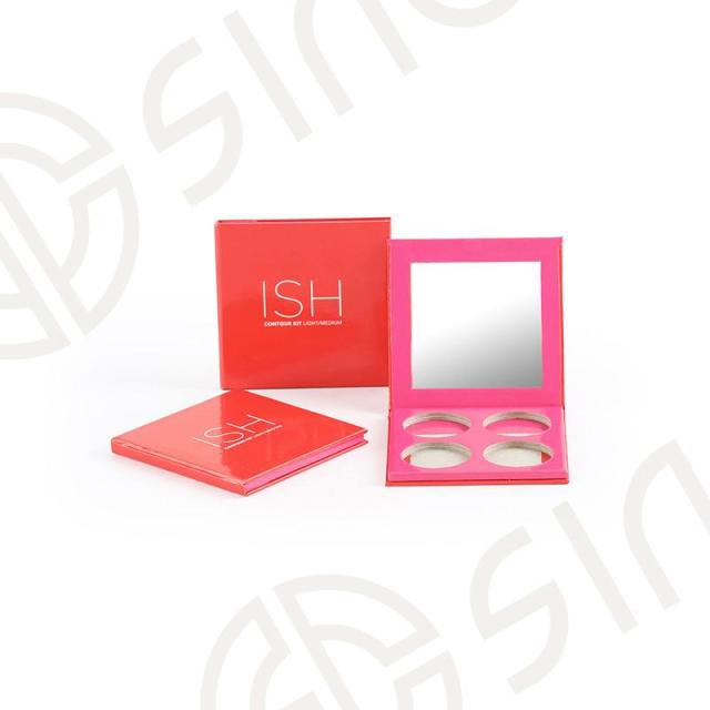 Paper makeup palette 4 colors
