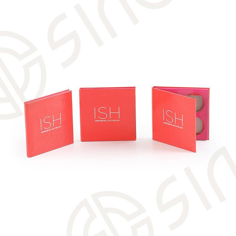 Paper makeup palette 4 colors
