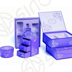 Personalized Lavender set packaging box