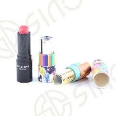 Printable empty paper lipstick tube packaging