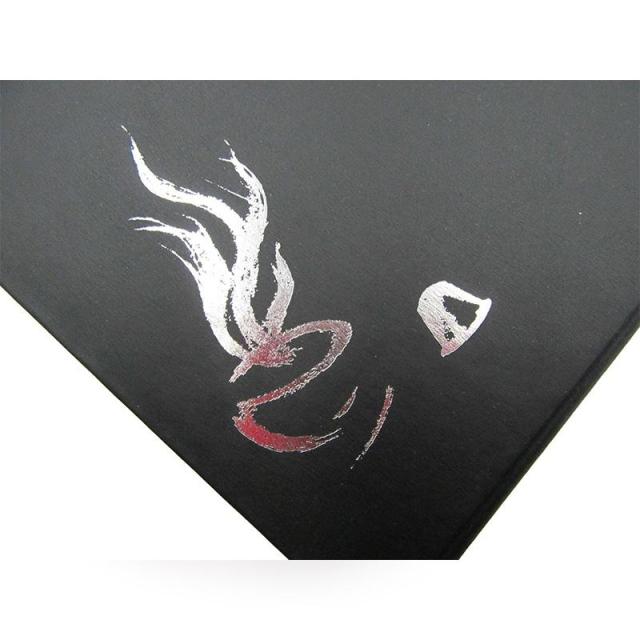 Rigid black chocolate box