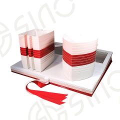 Custom size rectangle paper boxes for flower arrangements wholesale