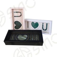 Custom size rectangle paper boxes for flower arrangements wholesale