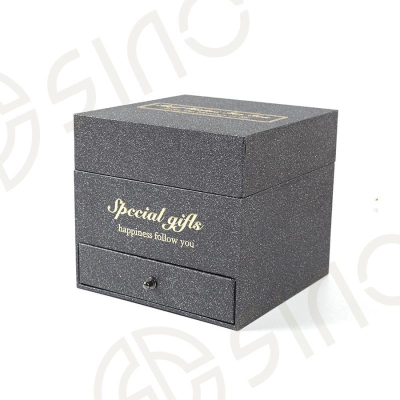 Everlasting rose bouquets paper box