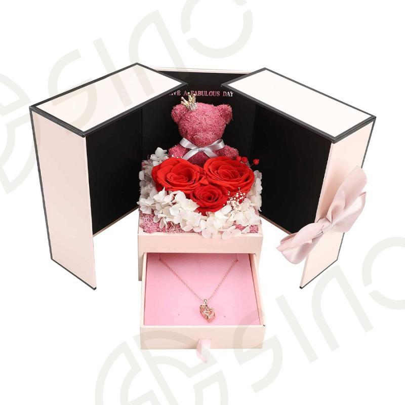Grace pink flower gift boxes