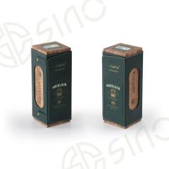Double door hinged single bottle box