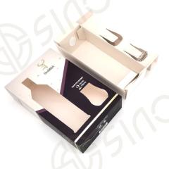 One whisky bottle with 2 glass box