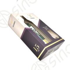 One whisky bottle with 2 glass box