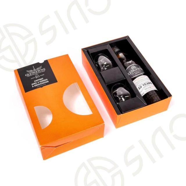 Custom Whisky Cardboard Drawer Gift Paper Box