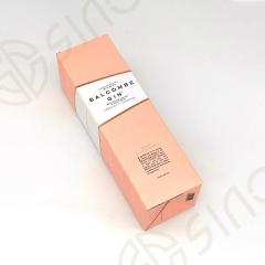 Personalized collapsible whiskey box