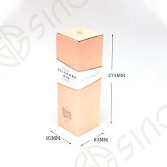 Personalized collapsible whiskey box