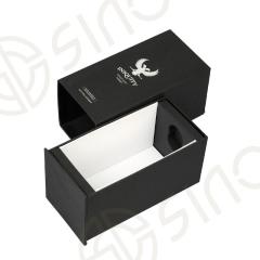 Matte black packaging box with EVA insert