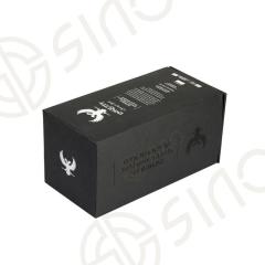 Matte black packaging box with EVA insert