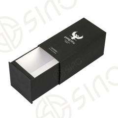 Matte black packaging box with EVA insert
