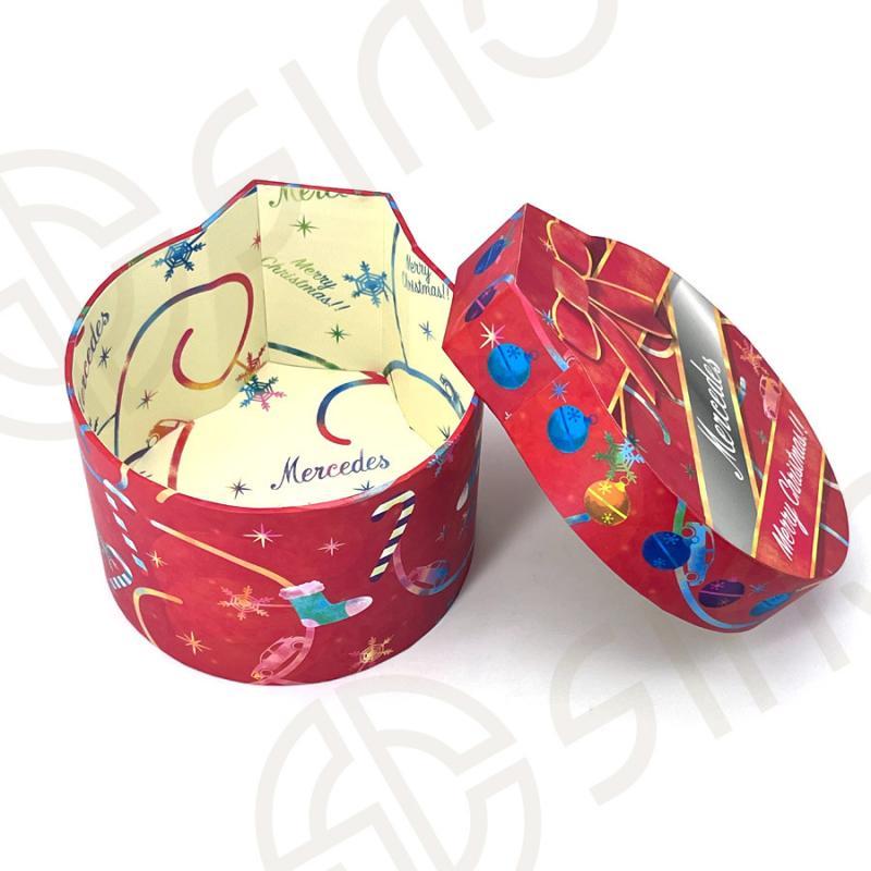 Customized shape packaging box for christmas