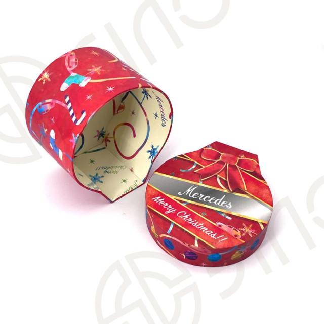 Customized shape packaging box for christmas