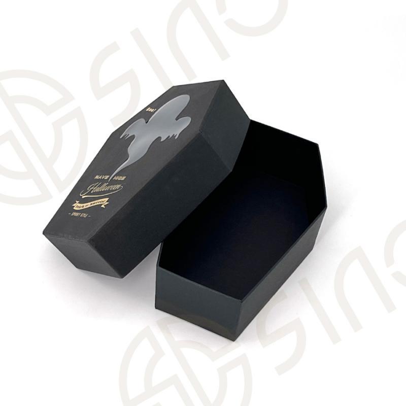 Halloween Packaging with  grim reaper shape window