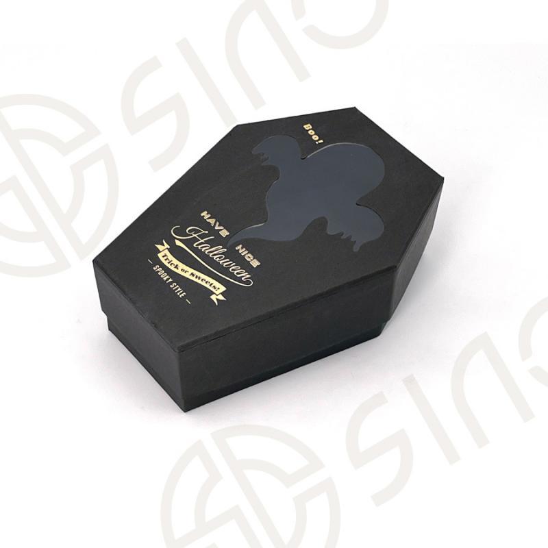 Halloween Packaging with  grim reaper shape window