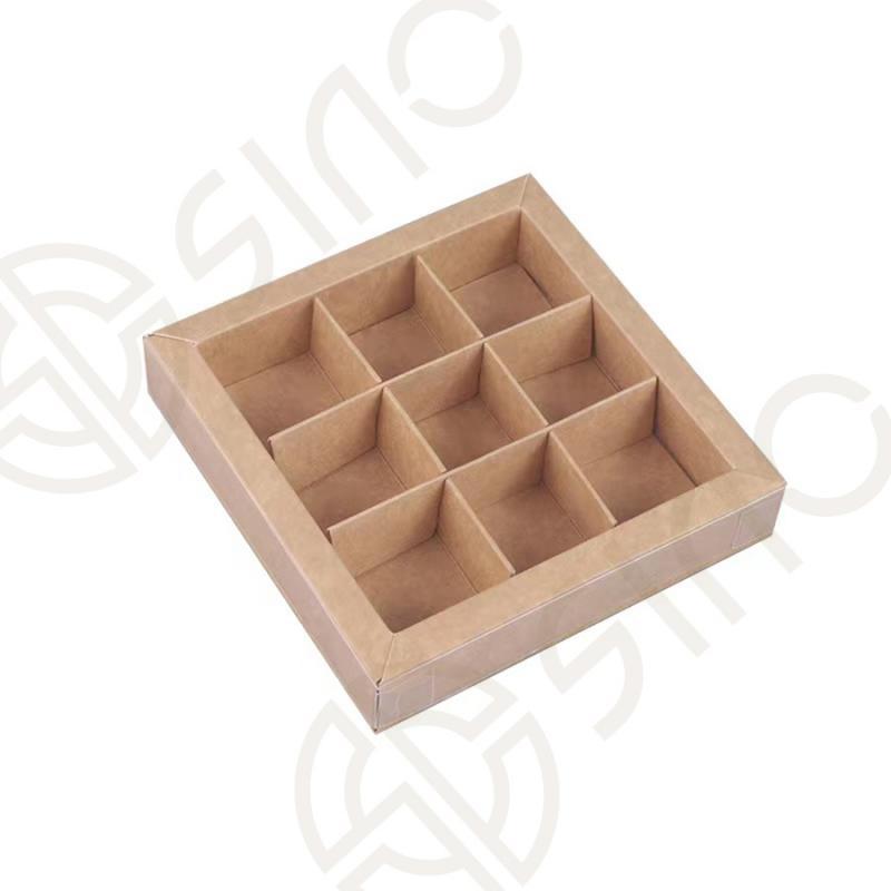 Lid-off shape with Window PET Lid