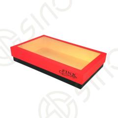 Cardboard Box with Window Lid