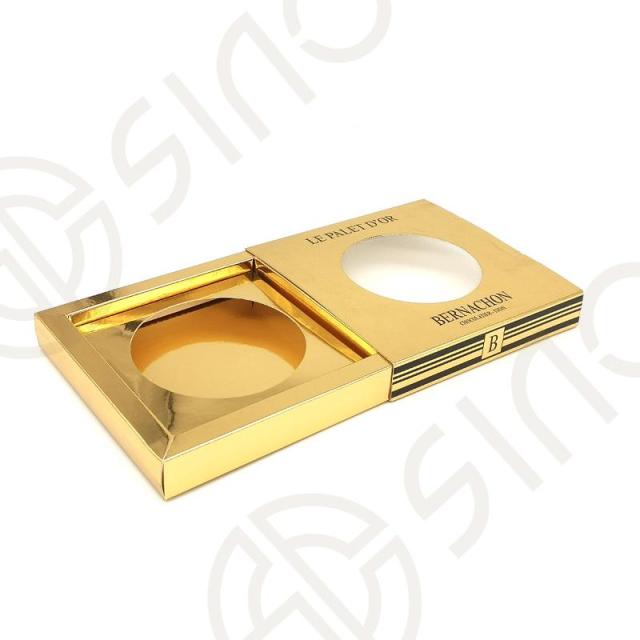 Match box with paper insert