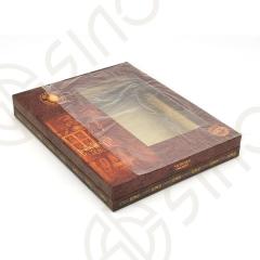 Box with lid and shoulder