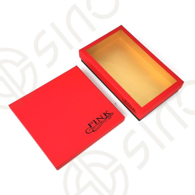 Cardboard Box with Window Lid