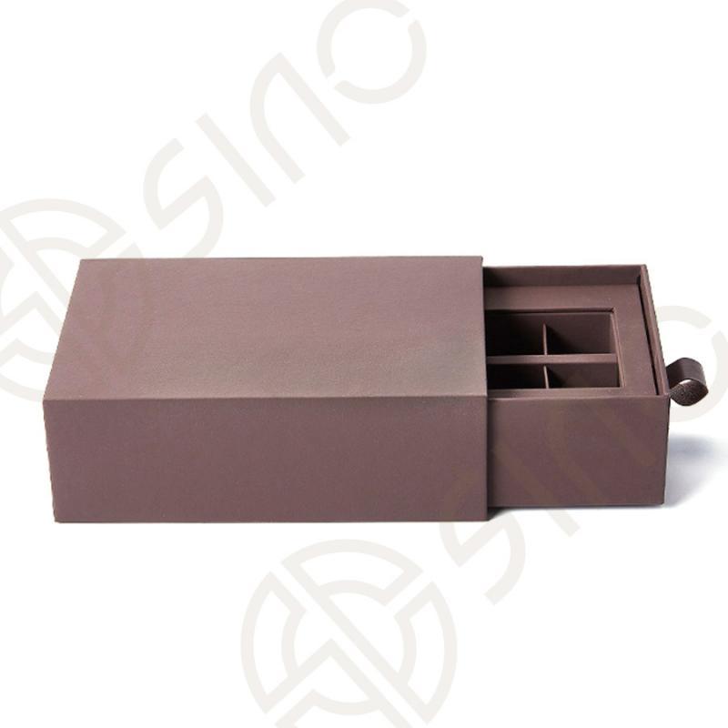 Drawer style chocolate box