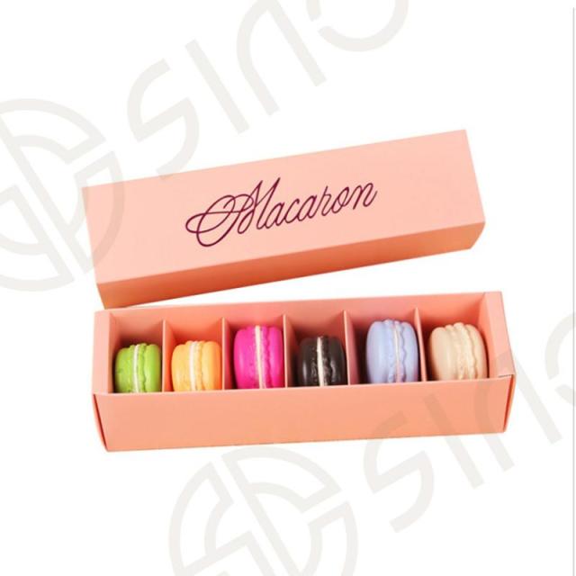 Personalized macaron boxes