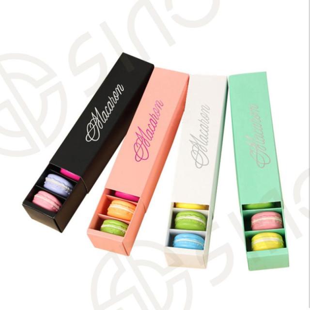 Personalized macaron boxes
