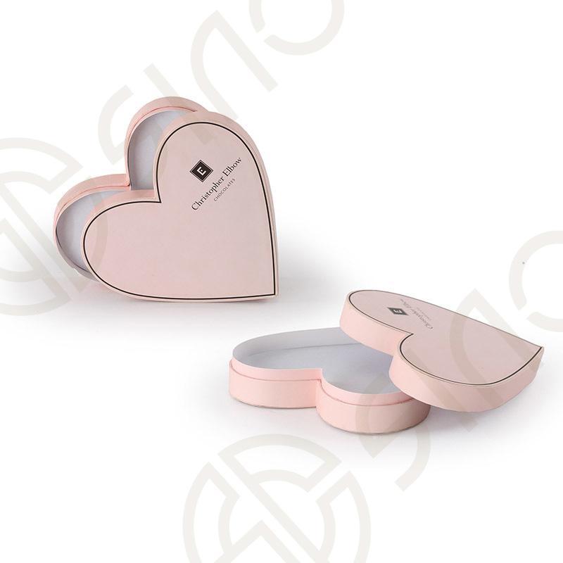 Heart shape chocolate box  for Valentine's Day