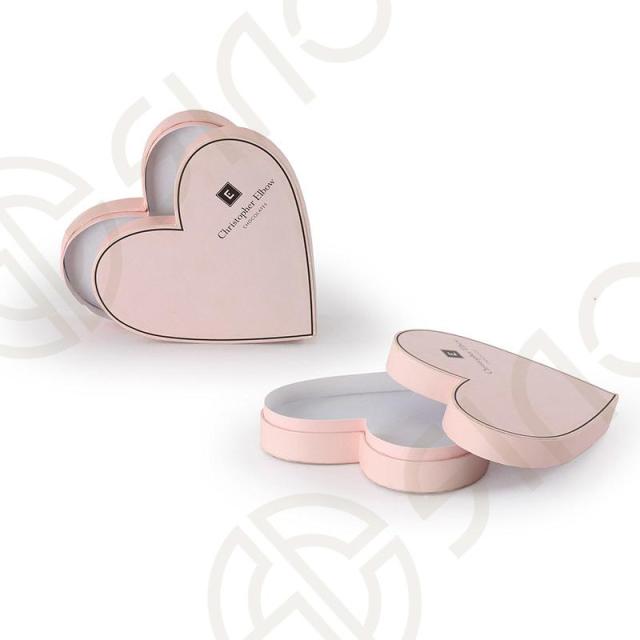Heart shape chocolate box  for Valentine's Day