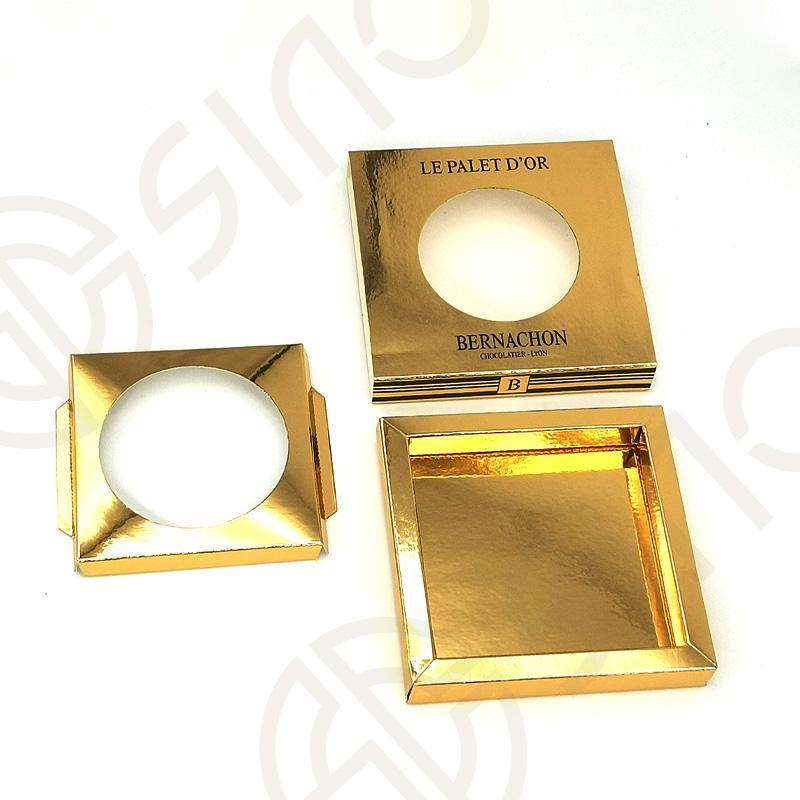Match box with paper insert